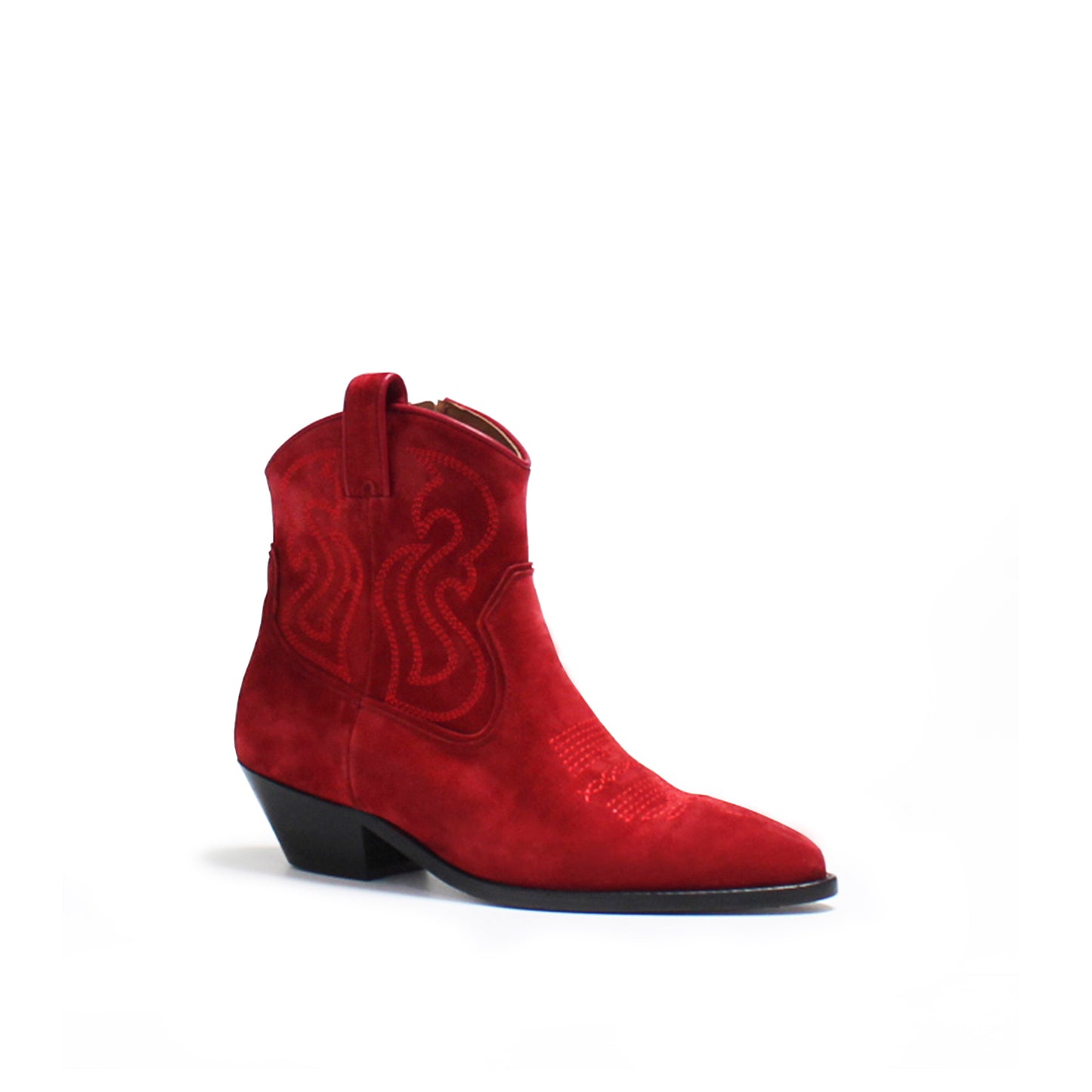 ABA ANKLE SUEDE RED